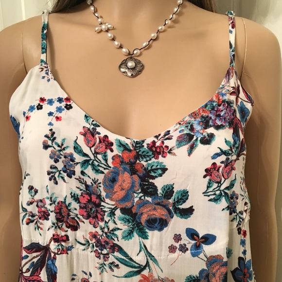 SPAGHETTI STRAP MAXI DRESS w/ POCKETS 1 Lg left - Picture 3 of 8